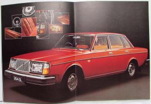 1975 Volvo 264 Sales Brochure with Variations Spec Sheet - Australian Market