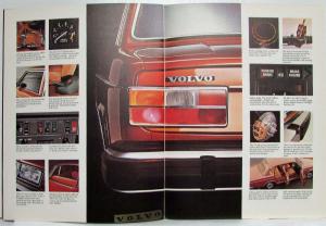 1975 Volvo 264 Sales Brochure with Variations Spec Sheet - Australian Market