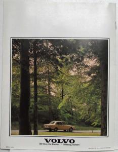 1976 Volvo 242 244 Sales Brochure