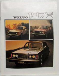 1976 Volvo 242/244 245 264 Sales Brochure