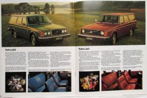 1976 Volvo 242/244 245 264 Sales Brochure