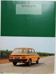 1976 Volvo 66 Green Header Sales Brochure - French Text