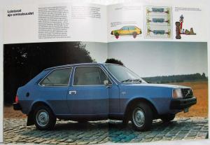 1977 Volvo 343 Sales Brochure - Finnish Text