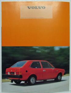 1977 Volvo 343 Sales Brochure - Finnish Text