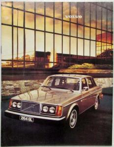 1977 Volvo 264 265 242 244 245 Sales Brochure