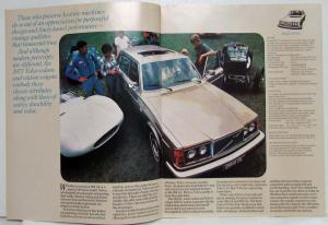 1977 Volvo 264 265 242 244 245 Sales Brochure