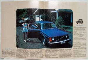 1977 Volvo 264 265 242 244 245 Sales Brochure