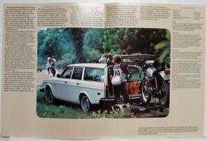 1977 Volvo 264 265 242 244 245 Sales Brochure