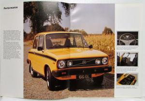 1977 Volvo 66 Sales Brochure - UK Market