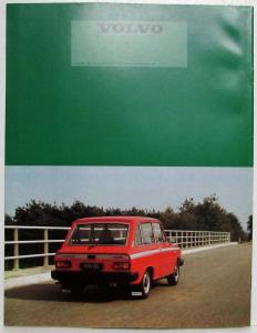 1977 Volvo 66 Sales Brochure - UK Market