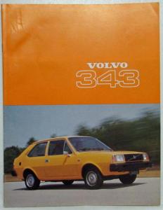 1977 Volvo 343 Sales Brochure - German Text