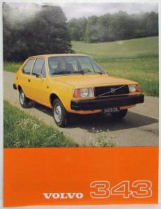 1977 Volvo 343 Spec Sheet