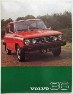 1977 Volvo 66 Spec Sheet - UK Market