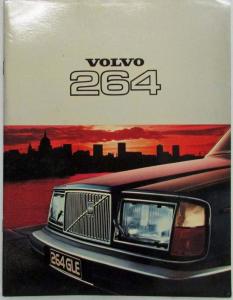 1977 Volvo 264 Sales Brochure - UK Market - Right-Hand Drive