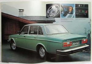 1977 Volvo 264 Sales Brochure - UK Market - Right-Hand Drive
