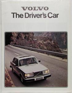 1978 Volvo The Drivers Car Sales Brochure