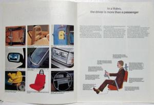 1978 Volvo The Drivers Car Sales Brochure