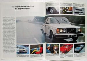 1978 Volvo The Drivers Car Sales Brochure