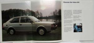 1978 Volvo 343 Sales Brochure - UK Market - RHD