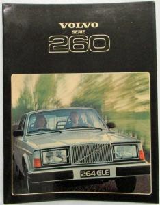 1978 Volvo 260 Series Sales Brochure - Dutch Text - Belgian Market