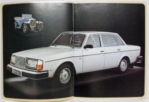 1978 Volvo 260 Series Sales Brochure - French Text - Swiss Market