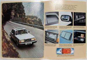 1978 Volvo 260 Series Sales Brochure - French Text - Swiss Market