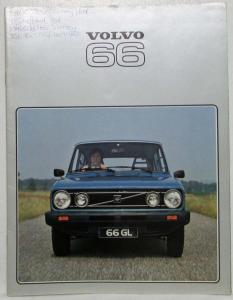 1978 Volvo 66 Sales Brochure - UK Market