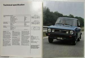 1978 Volvo 66 Sales Brochure - UK Market