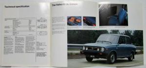 1978 Volvo 66 Sales Brochure - UK Market