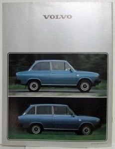 1978 Volvo 66 Sales Brochure - UK Market