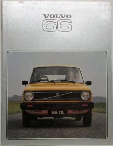 1978 Volvo 66 Sales Brochure - Swedish Text