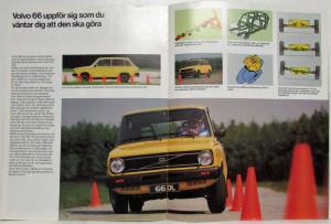 1978 Volvo 66 Sales Brochure - Swedish Text