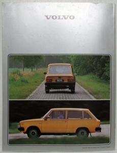 1978 Volvo 66 Sales Brochure - Swedish Text