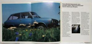 1978 Volvo 66 Sales Brochure - French Text - French Market