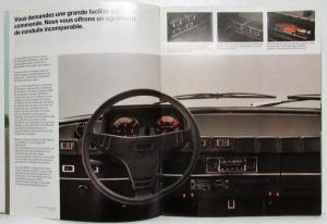 1978 Volvo 66 Sales Brochure - French Text - French Market