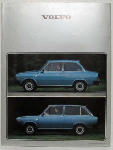 1978 Volvo 66 Sales Brochure - French Text - French Market