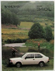 1978 Volvo 340L Series Spec Sheet - Dutch Text
