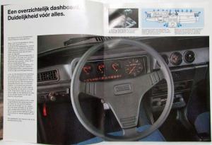 1978 Volvo 343 Sales Brochure - Dutch Text