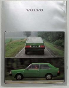 1978 Volvo 343 Sales Brochure - Dutch Text