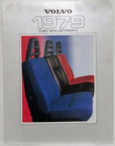 1979 Volvo Color and Upholstery Sales Brochure