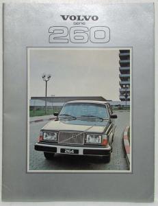 1979 Volvo 260 Series Sales Brochure - Dutch Text