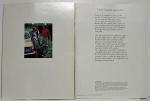 1979 Volvo 260 Series Sales Brochure - Dutch Text