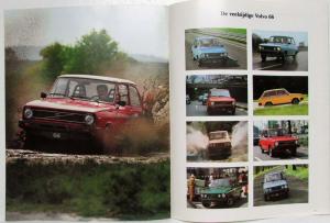 1979 Volvo 66 Sales Brochure - Dutch Text