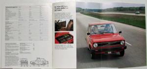 1979 Volvo 66 Sales Brochure - Dutch Text