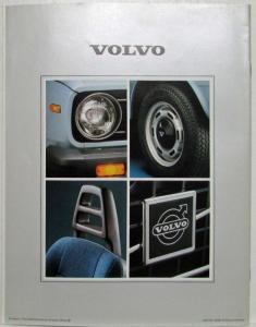 1979 Volvo 66 Sales Brochure - Dutch Text