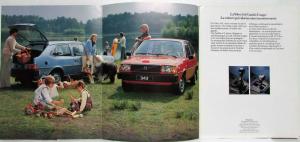 1979 Volvo 343 Sales Brochure - French Text