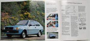 1979 Volvo 343 Sales Brochure - French Text