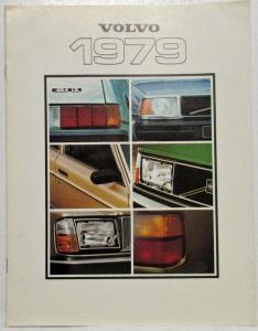 1979 Volvo Full Line 343 240 and 260 Series Sales Brochure - UK Market