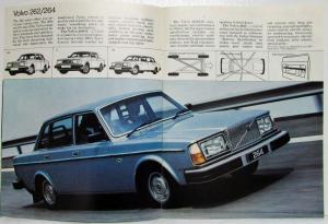 1979 Volvo Full Line 343 240 and 260 Series Sales Brochure - UK Market