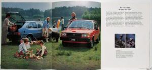 1979 Volvo 343 Sales Brochure - Dutch Text